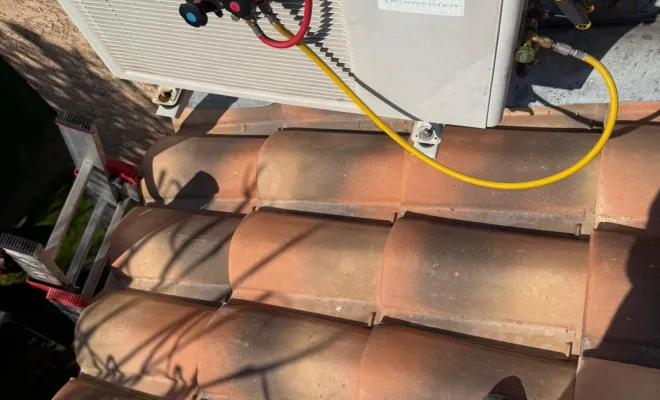Recherche de fuite de gaz d'une climatisation à lorgues, Brignoles, Climathermofluide
